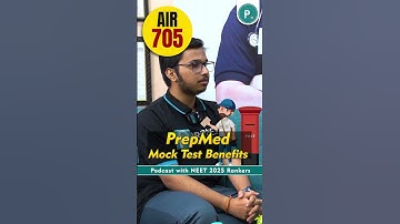🧠 Why PrepMed Mock Tests Are So Accurate! 🔍 | Parambrata Reveals His NEET 2025 Strategy #prepmed