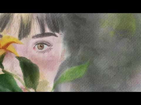 🎨 "Dandelion Wine" Procreate Watercolor Timelapse | One Hour Lofi Music Loop