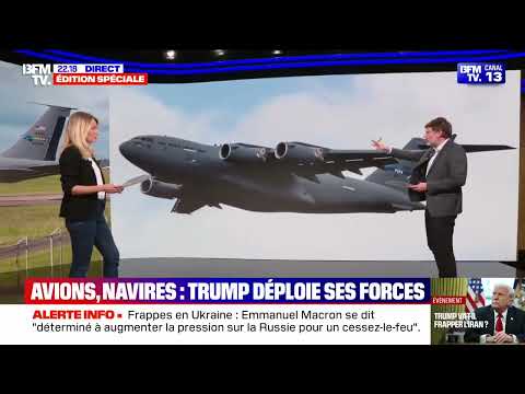 Des avions de l'US air force se dirigent vers la zone de conflit au Moyen Orient