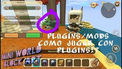 Tutorial! Como instalar los plugins/mods en un mundo| Mini World