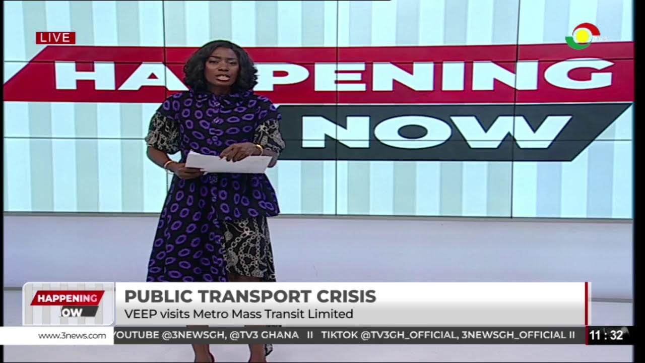 LIVE: Veep Prof. Jane Naana Opoku Agyemang Pays Official Visit to Transport Ministry || 16-01-2026