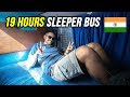 Foreigners trying LUXURY SLEEPER BUS from JAIPUR to VARANASI | Did they try to scam us?