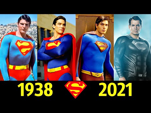 Видео: 👑 СуперМен - Эволюция (1938 - 2021) Все Появления Кларка Кента в Кино 💪!
