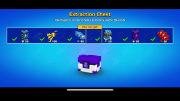 Opening an Extraction Chest in Pixel Gun 3D