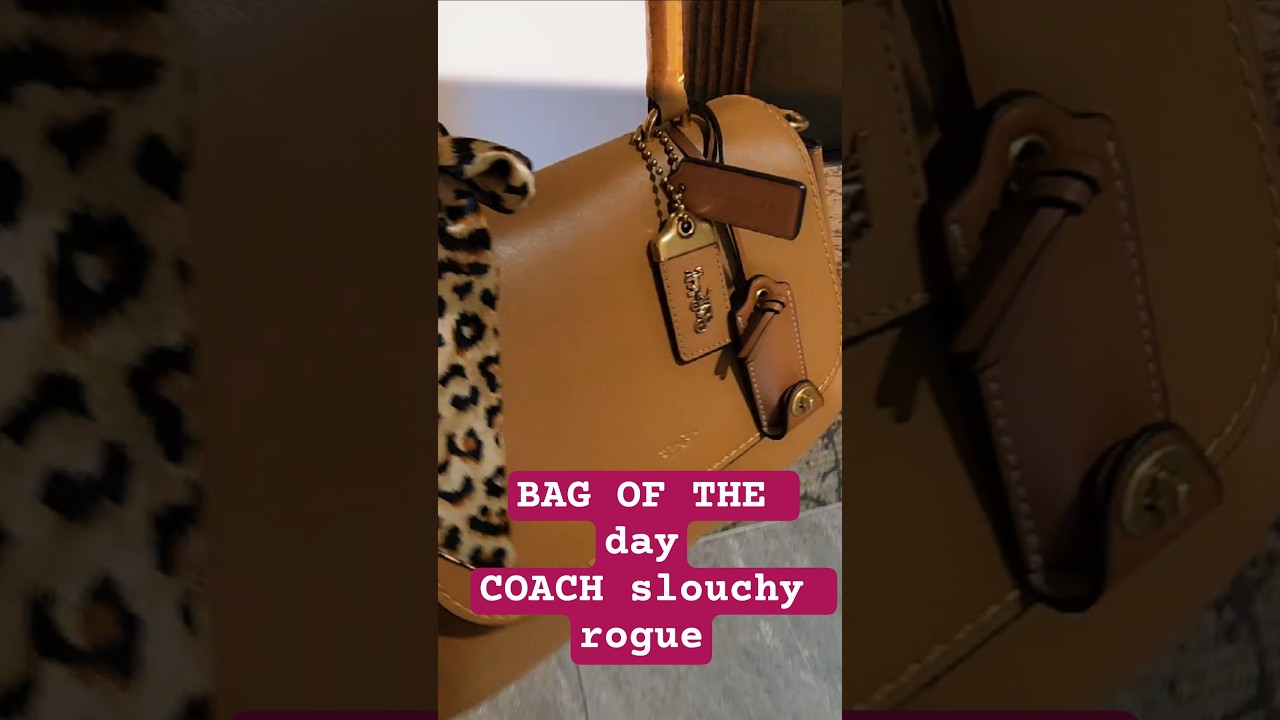 Bag of the Day Coach Slouchy Rogue in Honey Brown