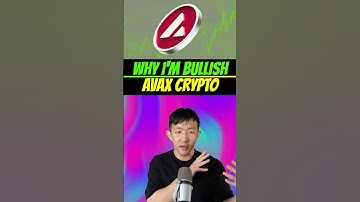 Why I’m bullish on AVAX crypto #crypto #altcoins #avax