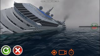 Cruise Ship is Sinking - Ship Handling Simulator - Ship Mooring 3D screenshot 4