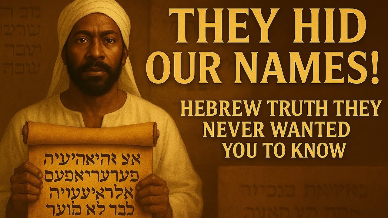 They Hid the Names of the Set-Apart Ones — Hebrew Truth They Never Wanted You to Know