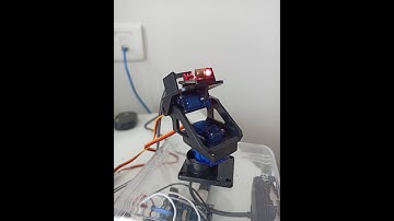 Laser turret with OpenCV motion tracking + Arduino