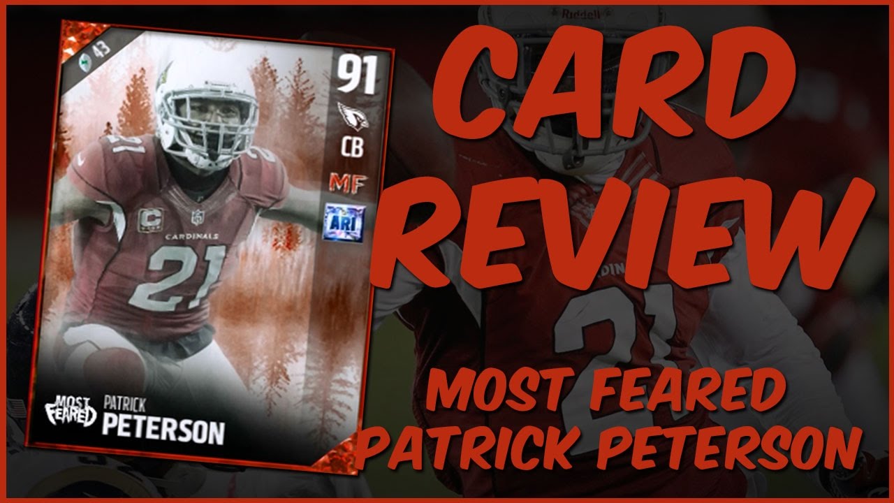 MUT 17 Card Review | Most Feared Patrick Peterson Gameplay + Card Review