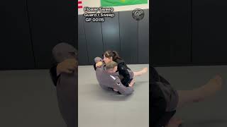 Flower Sweep from Guard  GP 00115  #jiujitsu #grapplerpedia #grappling