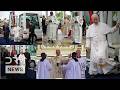 FULL PRAYERS: Pope Leo XIV Leads Powerful Holy Mass in Mongomo Basilica Before Huge Crowd | AK1B