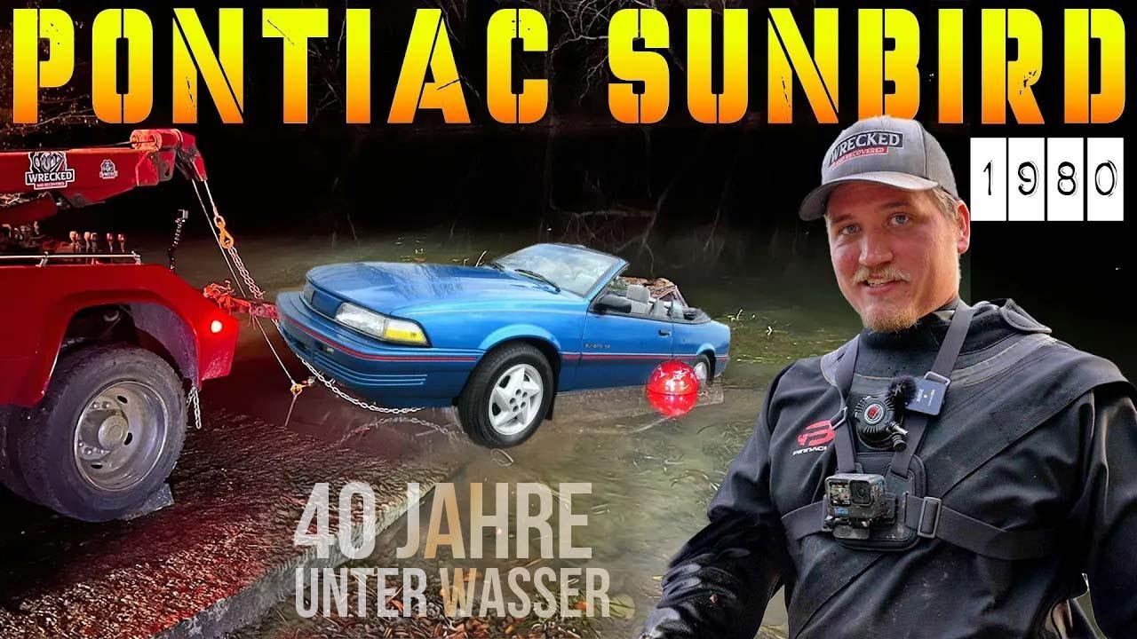 Pontiac Sunbird nach 40 Jahren unter Wasser entdeckt – unfassbar, was sie fanden!