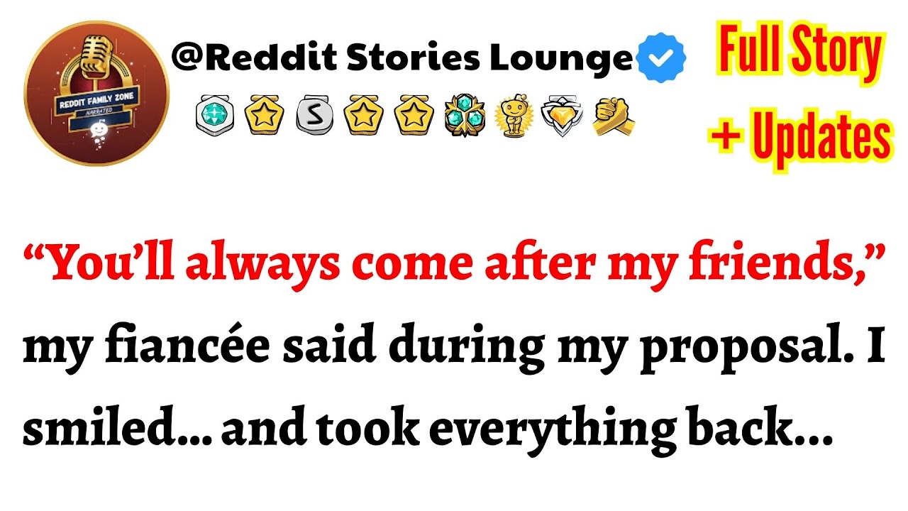 “You’ll always come after my friends,” my fiancée said during my proposal. I smiled… and took...-RSL