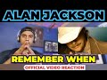 Alan Jackson - Remember When (Official Music Video) - First Time Reaction !!