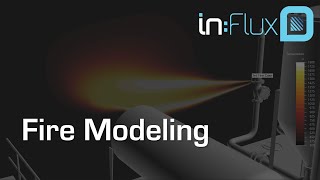 Fire Modeling with in:Flux CFD Software