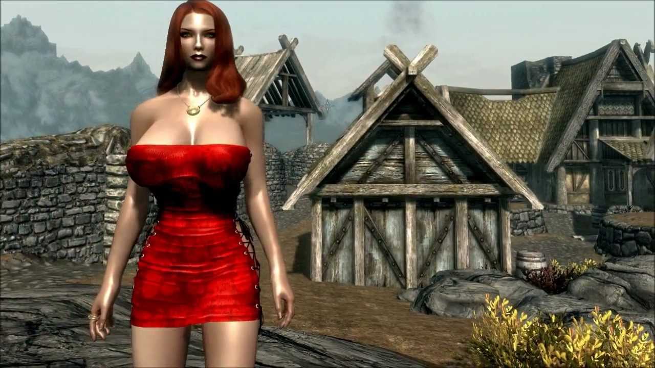 The Elder Scrolls V: Skyrim - Mini Red Heat Dress With CHSBHC