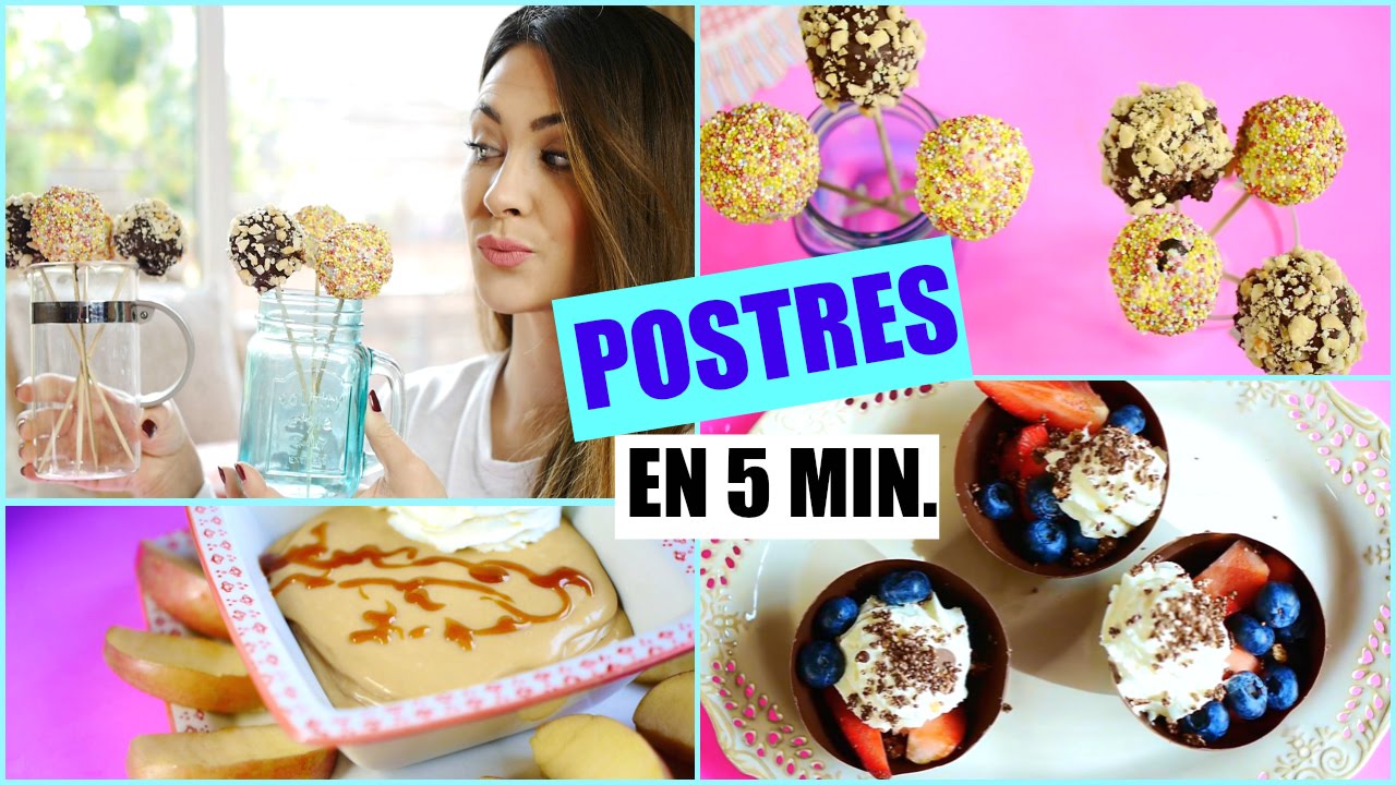 POSTRES FÁCILES SIN HORNO | 3 Recetas Deliciosas! Lizy P