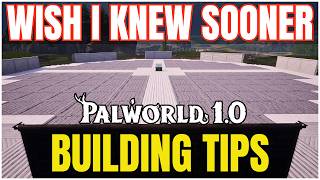 Palworld 1.0 Base Building Tips I Wish I Knew Sooner
