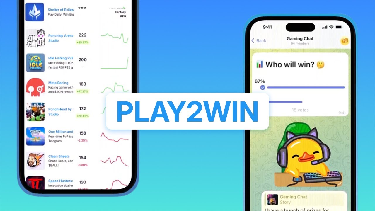 WIN BIG with Play2Win TON!