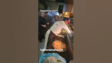 Chef Massimiliano Stamerra Works His Pizza Magic At Gioia Italy Hallandale Beach FL Pizza 