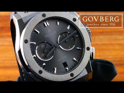 Hublot Classic Fusion Racing Grey Chronograph (541.NX.7070.LR) Functions & Care Guide