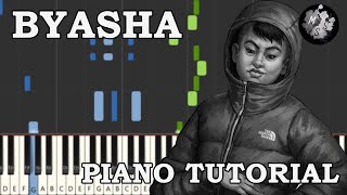 Byasha (Tiny Bunny OST) Piano Tutorial | Зайчик
