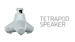 Elecom Tetrapod Bluetooth Speaker 360Degree Dynamic Bass Stereo Sound Sp-Elb001Cgy 1080P