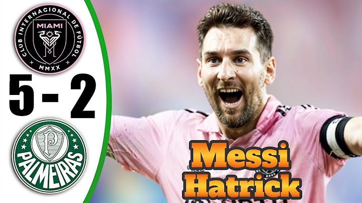 Messi Hat-Trick 💥 Inter Miami vs Palmeiras 5-2- All Goals & Highlights - Club World Cup 2025