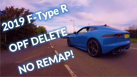 2019-2020 Jaguar F-Type R - OPF delete - No remap - Max exhaust sounds! #jaguar #ftyper #ftype