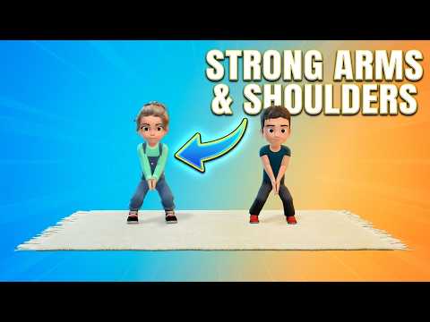 Kids Workout: 20 Mins To Safe Endurance & Strong Joints!