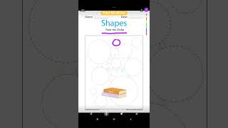 Trace The Circles Worksheet