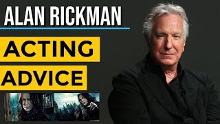 HARRY POTTER Alan Rickman Acting Advice
Alan Rickman Acting Advice, Advice on acting, celebrity acting advice, advice from Alan Rickman
————————————————————
10 Hour Acting Masterclass 2.0
https://the-actors-academy.teachable.com
1. Takes 2 minutes to sign-up
2. Gain instant access
3. Work at your own personalized and designed pace
Join over 1,000 of the consumers who have already purchased the course.
————————————————————
10 Resume TEMPLATES
https://sellfy.com/p/vdWs/
1. Click Link
2. Complete Purchase
3. Receive 10 Ready To Go Resume Templates
————————————————————
VIDEO LINKS
https://youtu.be/BfytKK6gyVE?si=sqTrflbVq0PT1SAC
https://youtu.be/kdQRdJsBc-A?si=qQlbKZRoRAw-QBYc
https://youtu.be/G_HQT3Da-V0?si=pvVJY9fnZOK_xmDK
https://youtu.be/w2g6G9JhDYE?si=oooW9HSGWcVjth0Q
————————————————————
FAIR-USE COPYRIGHT DISCLAIMER
* Copyright Disclaimer Under Section 107 of the Copyright Act 1976, allowance is made for fair use for purposes such as criticism, commenting, news reporting, teaching, scholarship, and research. Fair use is a use permitted by copyright statute that might otherwise be infringing. Non-profit, educational or personal use tips the balance in favor of fair use.
1)This video has no negative impact on the original works (It would actually be positive for them)
2)This video is also for teaching purposes.
3)It is not transformative in nature.
4)I only used bits and pieces of videos to get the point across where necessary.
THE ACTORS ACADEMY does not own the rights to these video clips. They have, in accordance with fair use, been repurposed with the intent of educating and inspiring others. However, if any content owners would like their images removed, please contact me. HARRY POTTER Alan Rickman Acting Advice