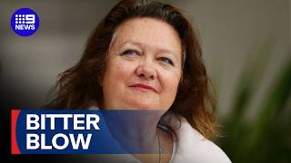 Gina Rineharts Company Ordered To Pay Millions In Royalties In Landmark Ruling 9 News Australia