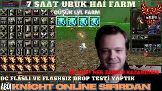 OYUN BUGLU MU ? DC FLASH ETKİSİNİ URUK HAİDE TEST ETTİK ALINAN DROPLAR YAKIN KNİGHT ONLİNE SIFIRDAN