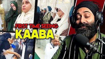 FIRST TIME SEEING KAABA REACTION !!!