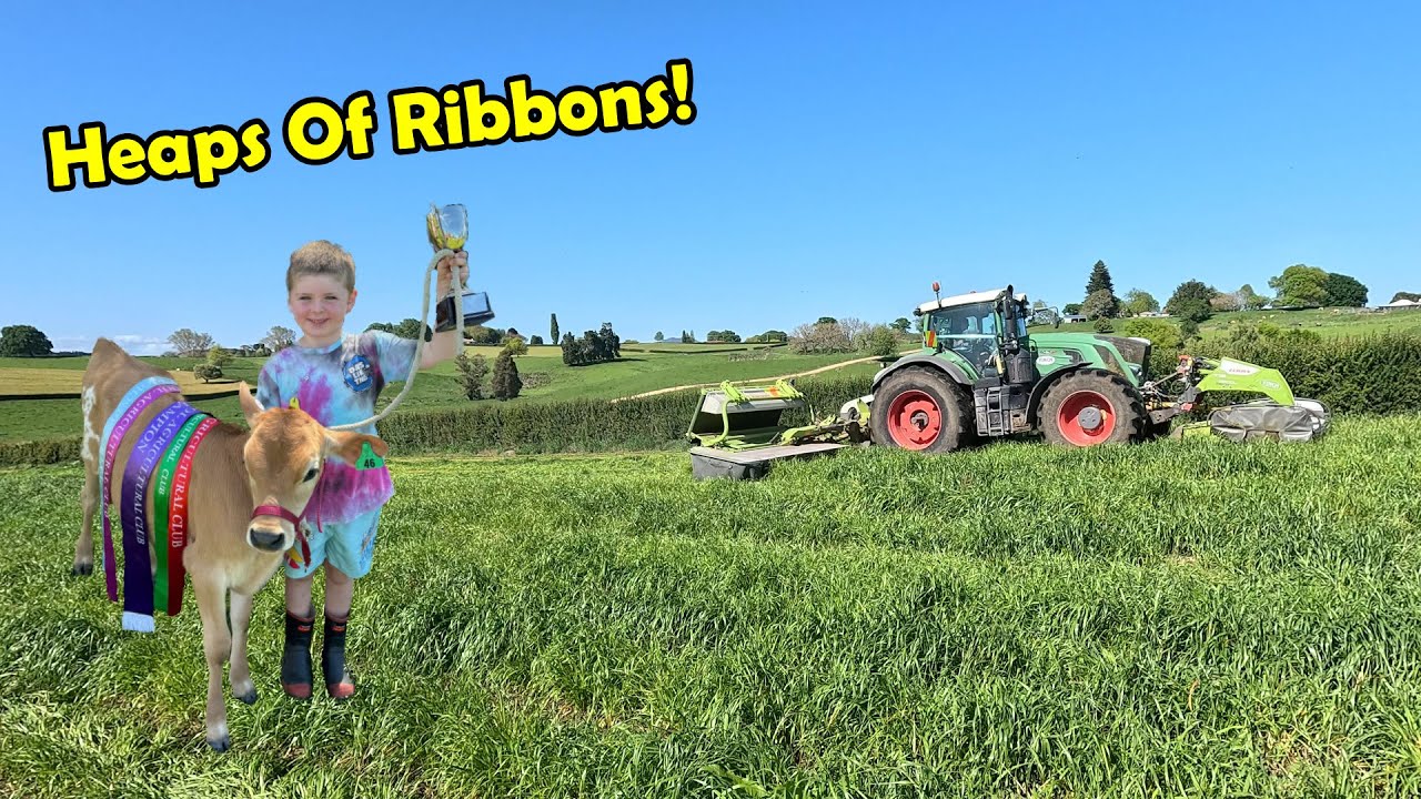 Calf Club Day & Making Silage Pre Maize Planting