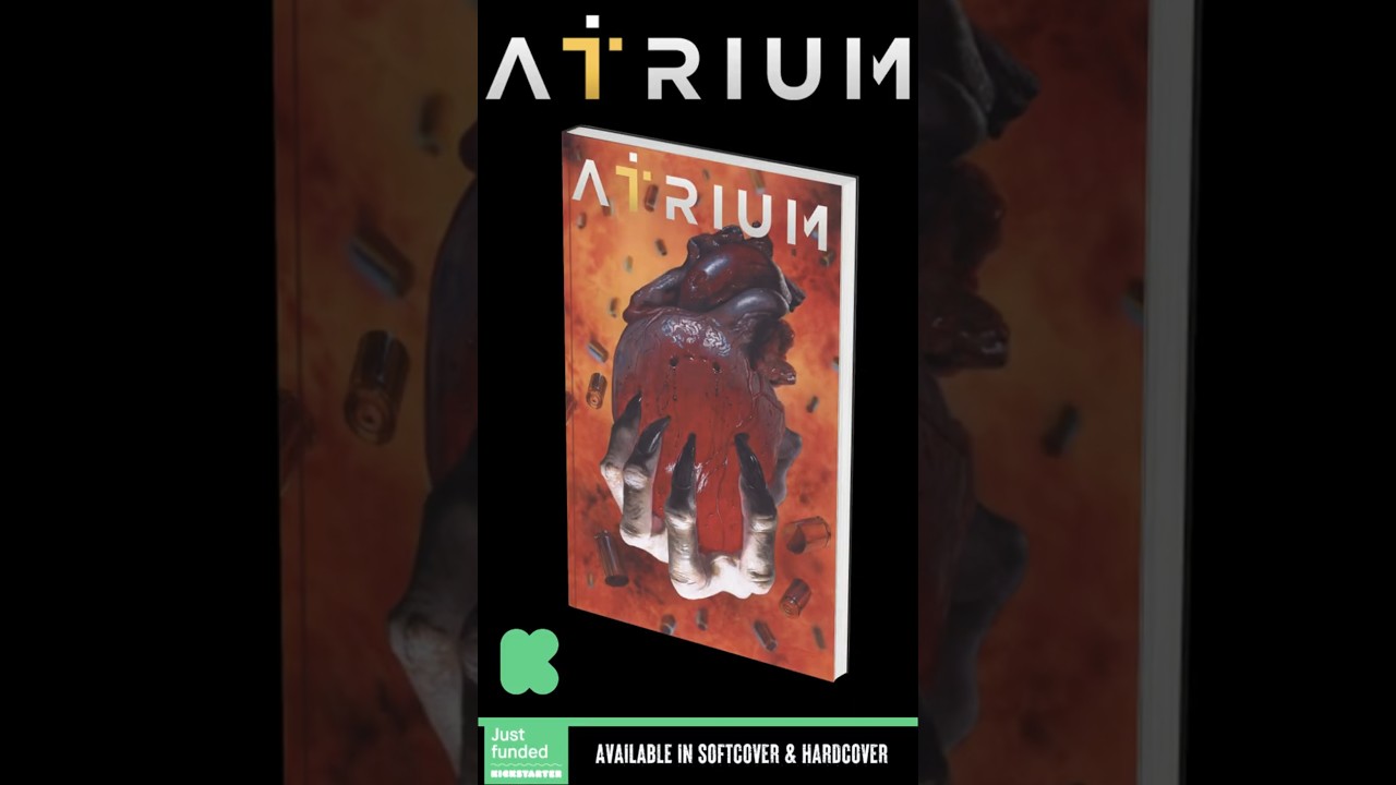 Atrium Vol. 1 Graphic Novel Kickstarter Campaign 