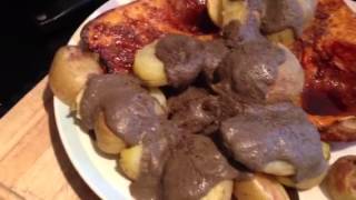 Butternut squash and potatoes!