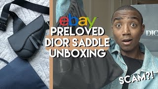 My First Luxury eBay Purchase | Men's Dior Saddle Bag | TheLuxuryChoyce