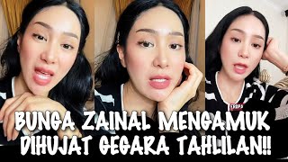 GEGER√√ BUNGA ZAINAL NGAMUK DIHUJAT NETIZEN GEGARA TAHLILAN!!