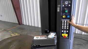 Lantech Q300 Semi-Automatic Pallet Wrapper