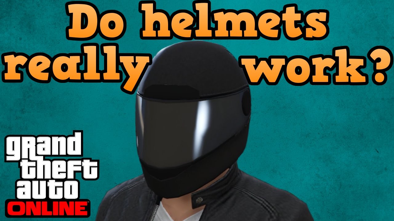 Gta Online Guides Do Bike Helmets Protect Your Head Youtube