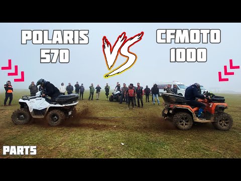 POLARIS 570 vs CF 1000 ATV ÇEKİŞME TESTİ - HANGİSİ KAZANDI?