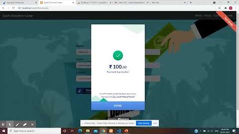 Payment Gateway Integration with PHP using Razorpay | The Sparks Foundation | #GRIPMAR21