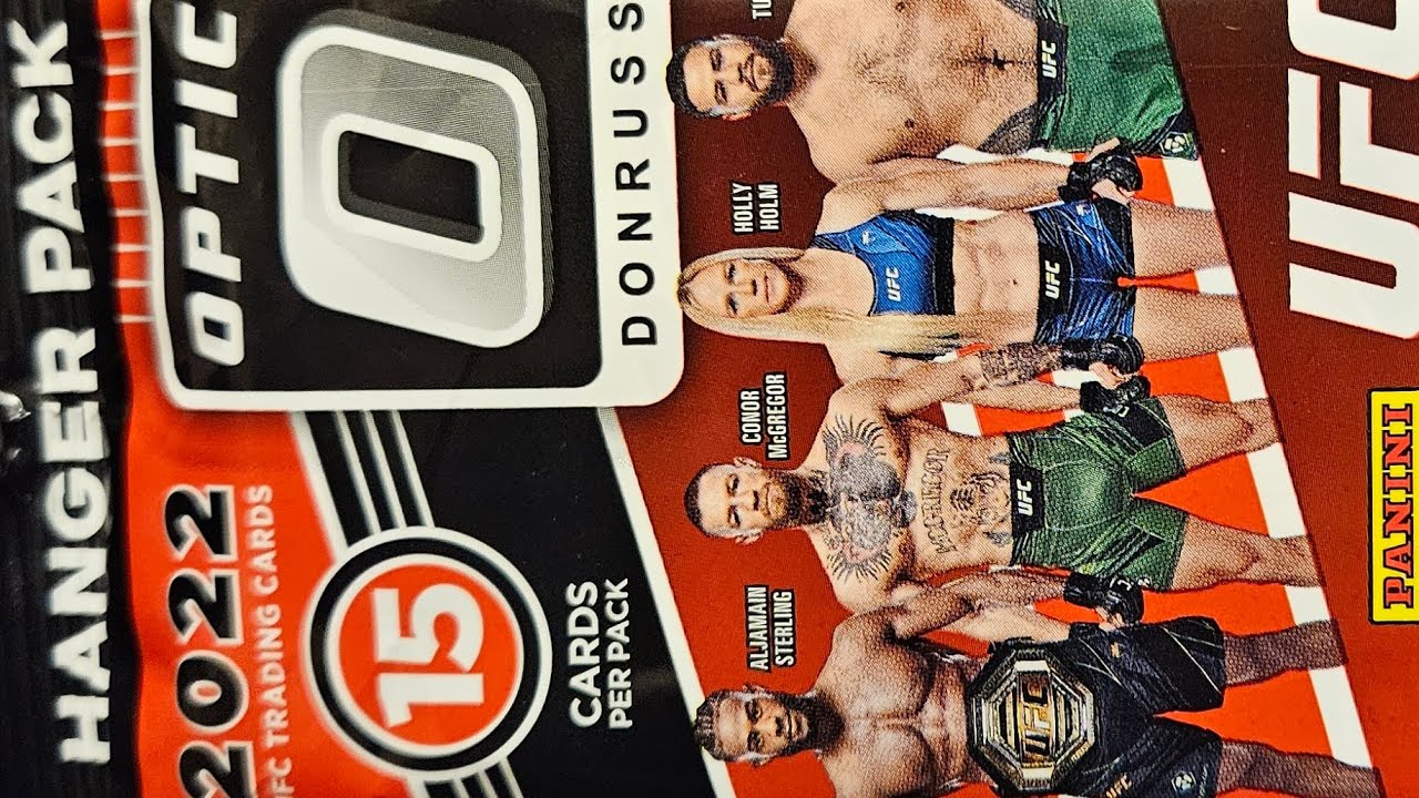 2022 Donruss Optic UFC 15-Card Hanger Pack Opening