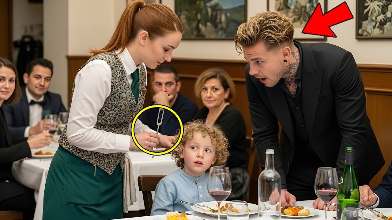 “Oğlu sağır doğdu — garsonun çıkardığı şey onu şok etti.”