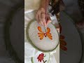 Student’s Work On Fabric 🎨🖌️ #arttutorial #art #artclass #drawing #fabricart