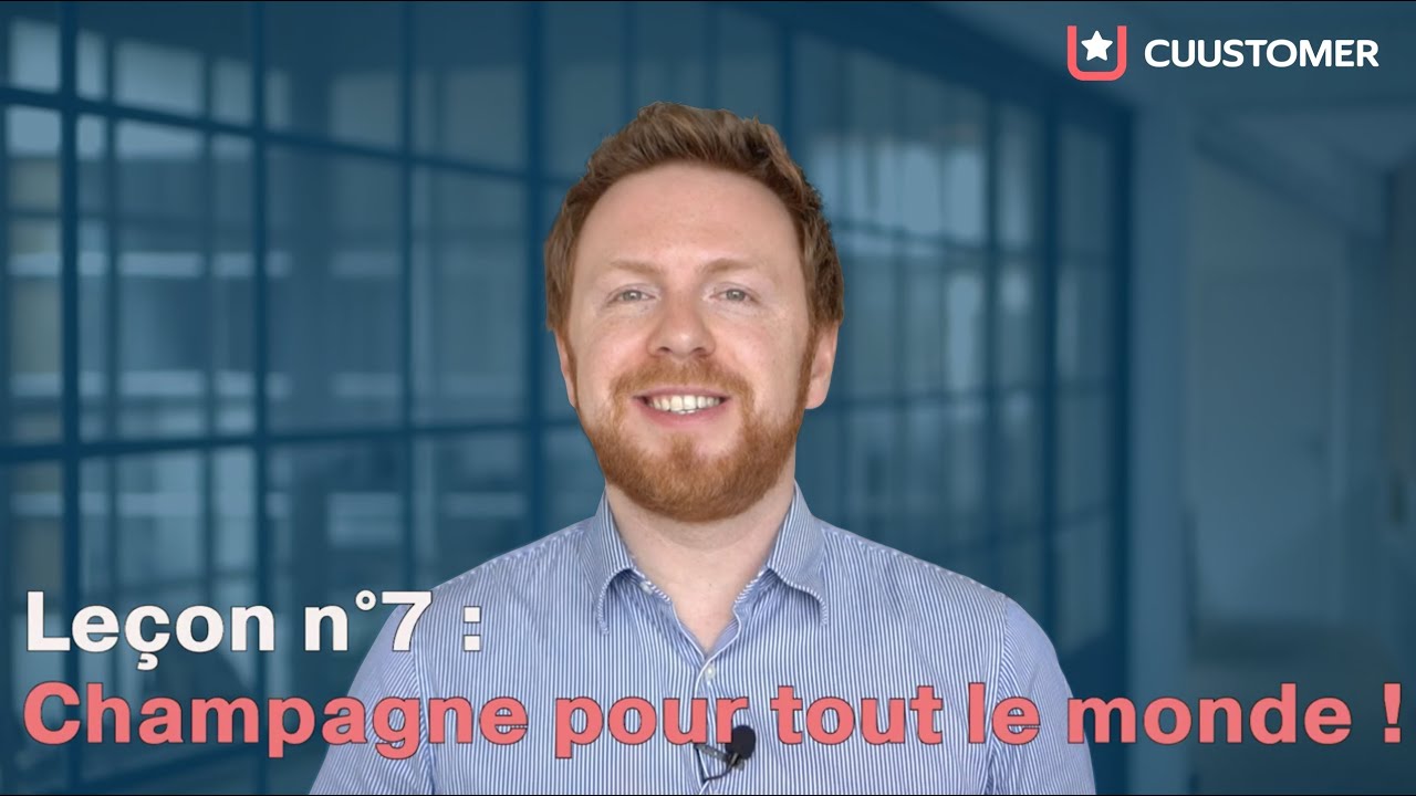 La minute Cost-Killer - Leçon n°7: Champagne pour tout le monde !