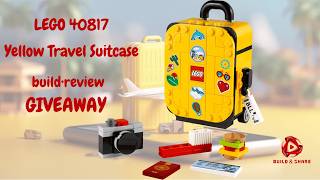 LEGO 40817 Yellow Travel Suitcase ✈️ Tiny Details You Won't Believe!